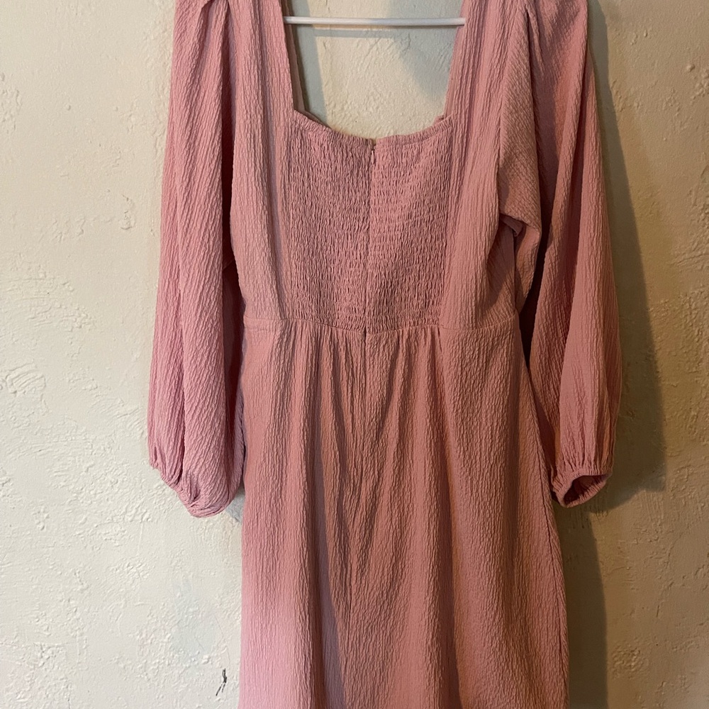 ASTR Cut Out Wrap Dress With Slit - Picture 7 of 8